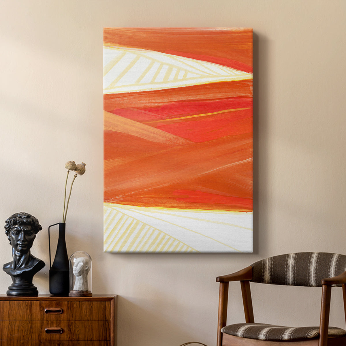 Warm Rays I - Canvas Art Print