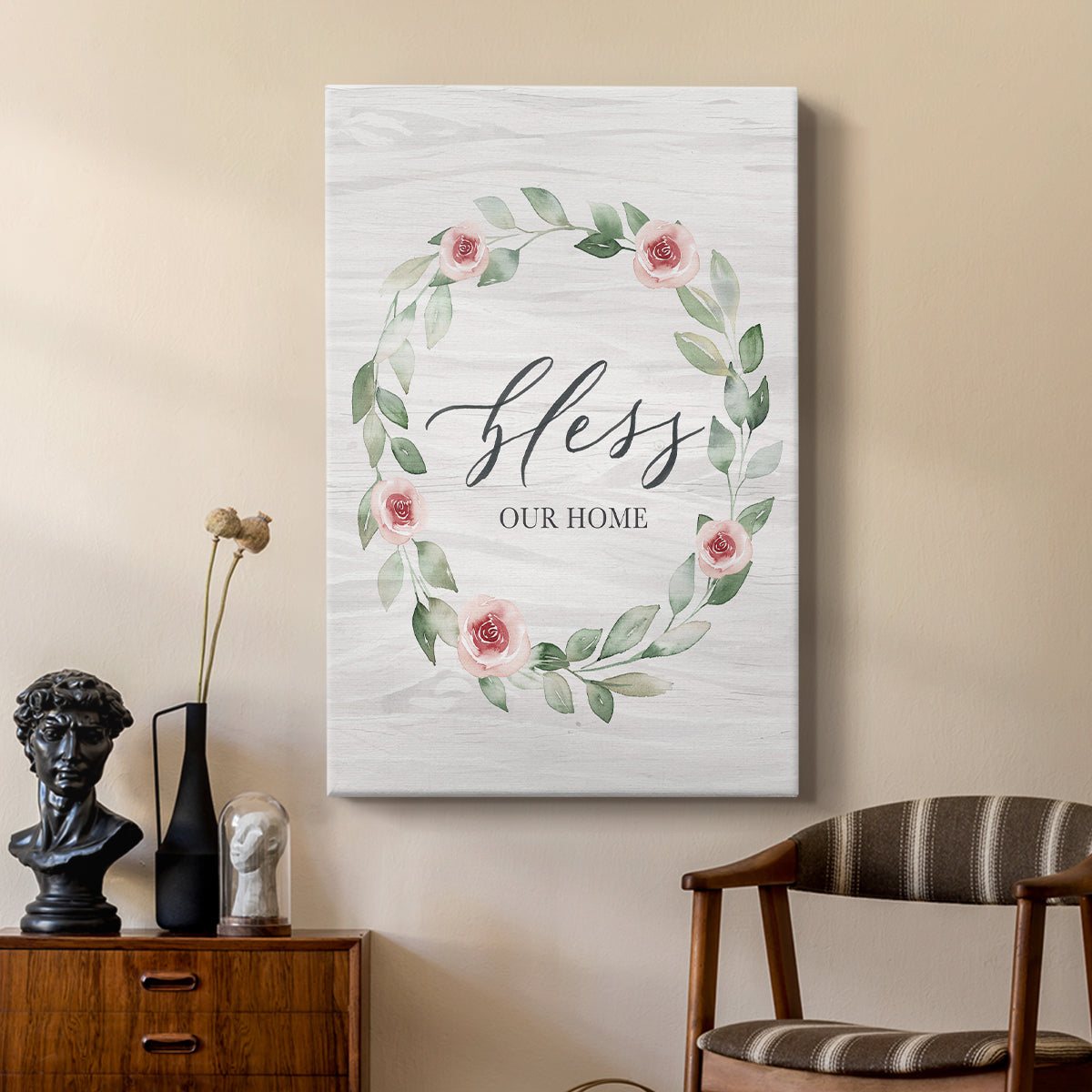 Bless Our Home - Canvas Art Print