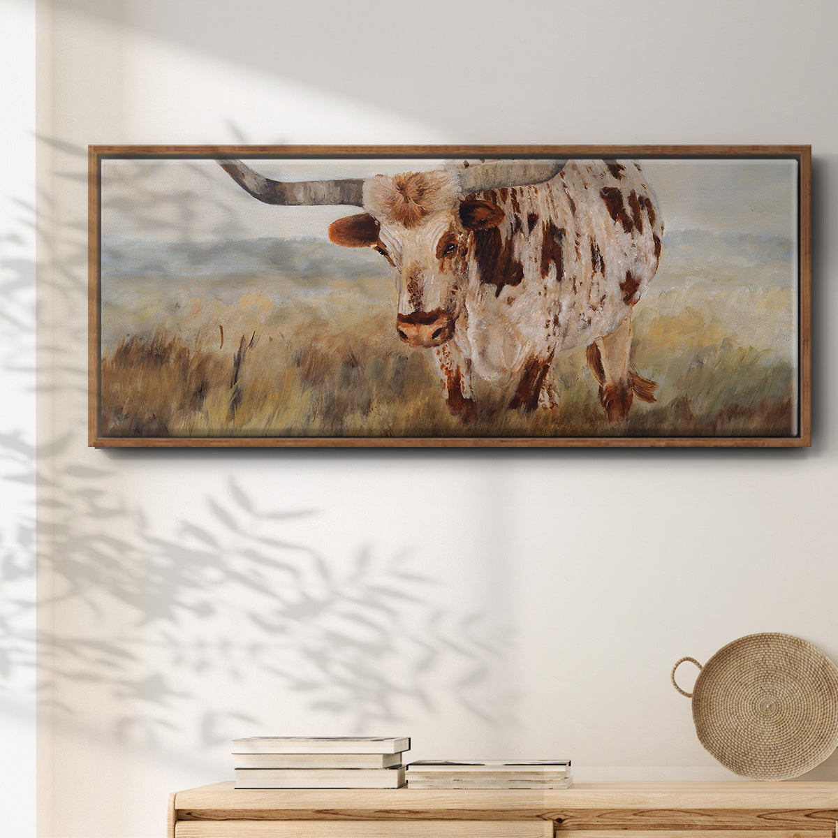 As Time Goes By II - Floater Framed Canvas Print