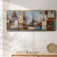 Cityscape - Floater Framed Canvas Print