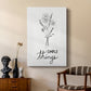 Simple Things Sketch - Canvas Art Print