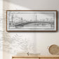 Pont Alexandre III - Floater Framed Canvas Print