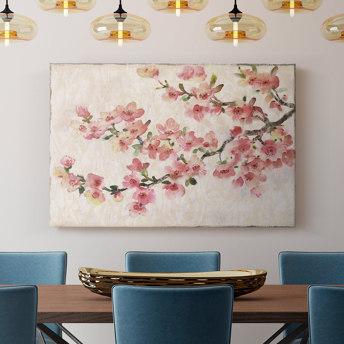 Cherry Blossom Composition I - Canvas Art Print