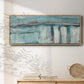 Acqua I - Floater Framed Canvas Print