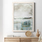 Summer Teal II - Premium Canvas Framed in Barnwood - Ready to Hang