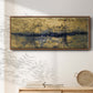Etched Gold - Floater Framed Canvas Print