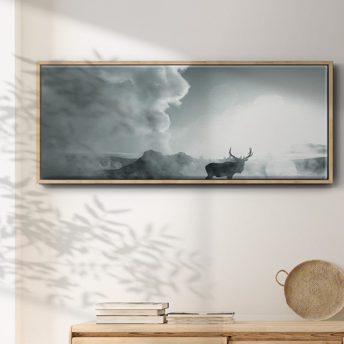 Majestic Moment - Floater Framed Canvas Print