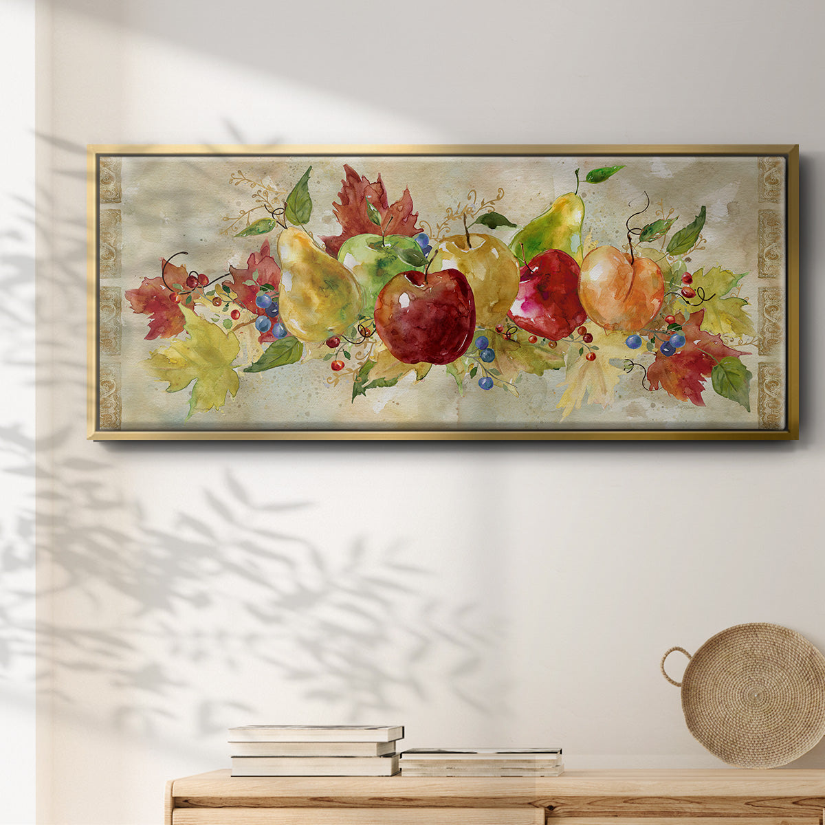 Venetian Fruit - Floater Framed Canvas Print