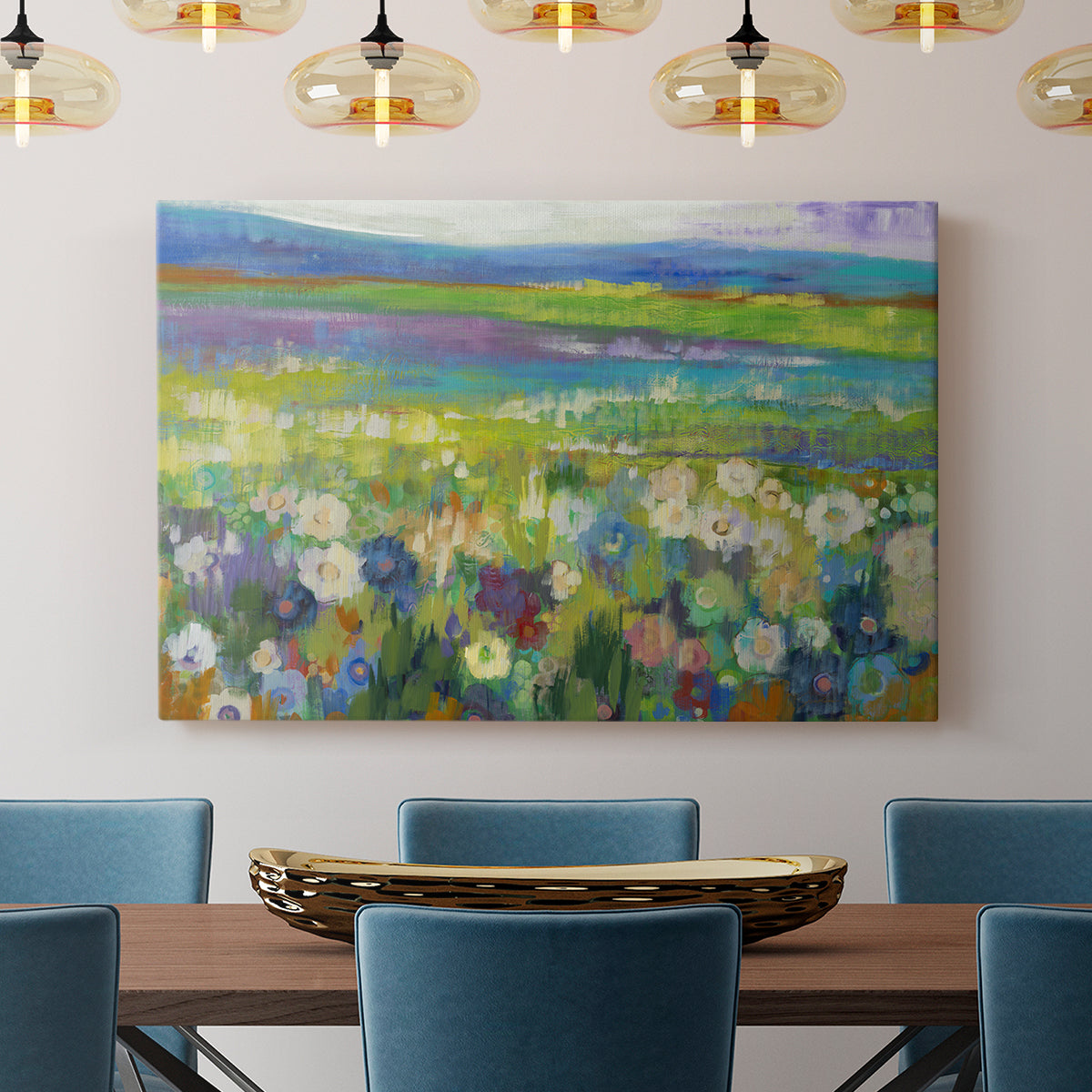 Flowerfields - Canvas Art Print