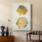 Yellow & Grey Fish IV - Canvas Art Print