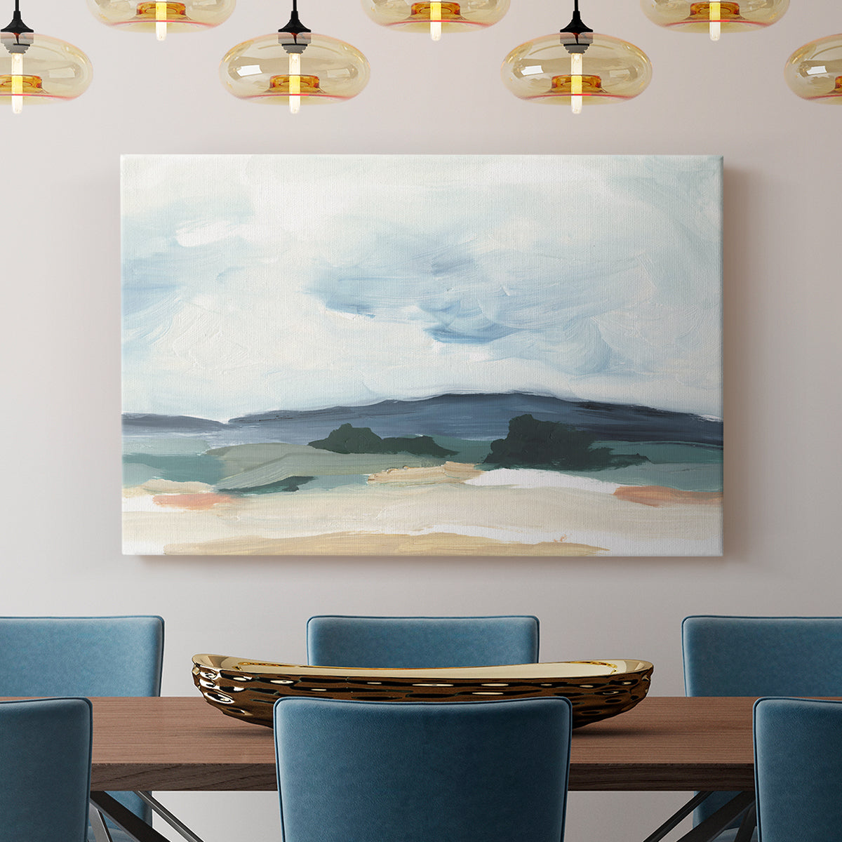 Pastel Vista II - Canvas Art Print