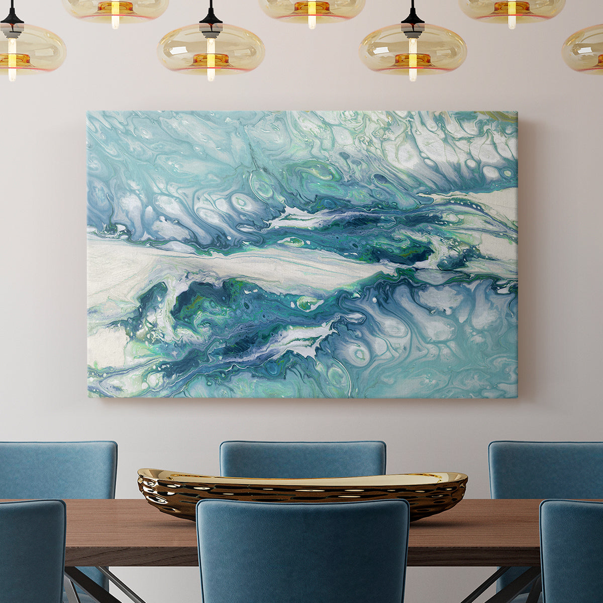 Marble Montage - Canvas Art Print