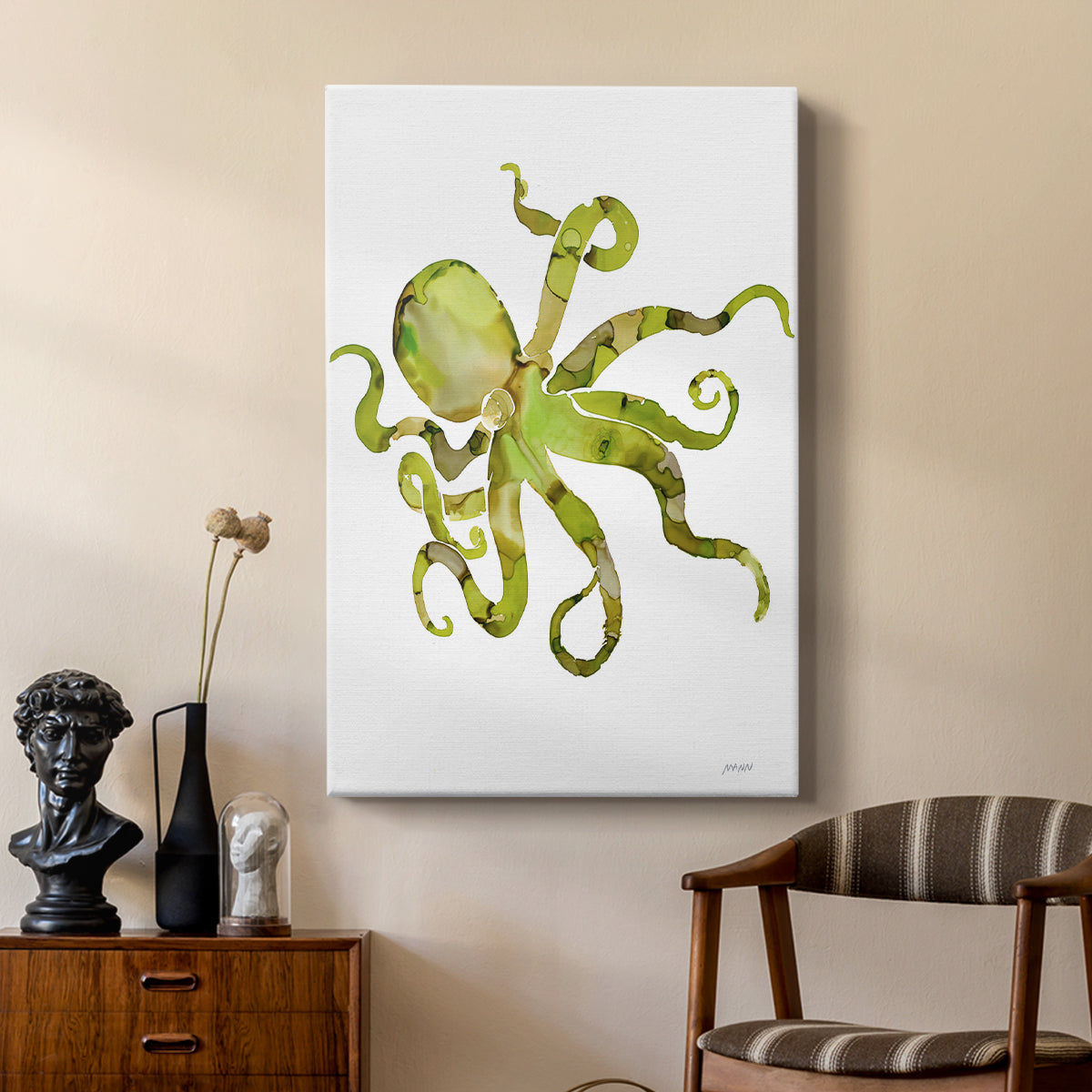 Octopus - Canvas Art Print