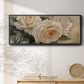 La Roseraie I - Floater Framed Canvas Print
