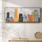 Element City - Floater Framed Canvas Print