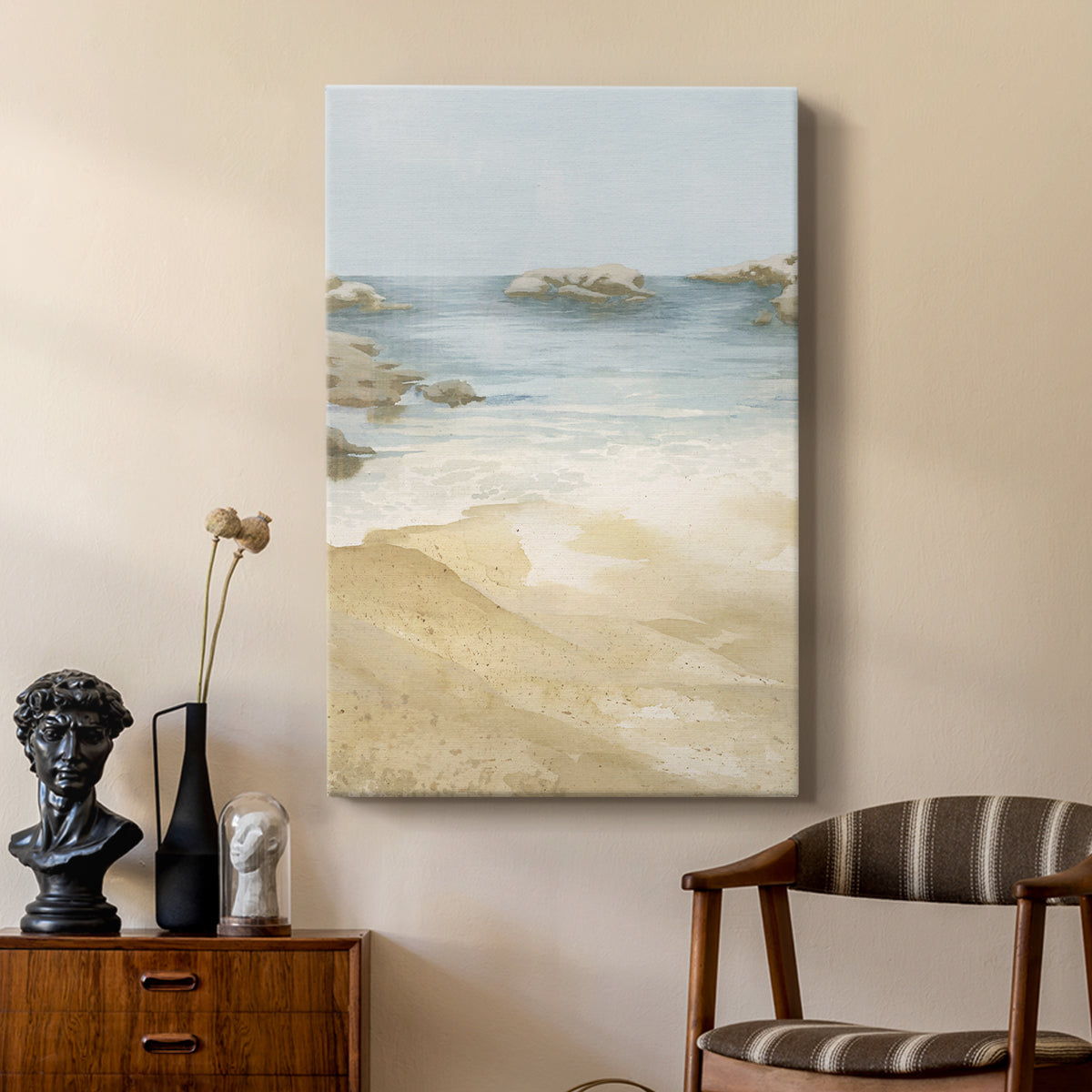 Tranquil Beach I - Canvas Art Print