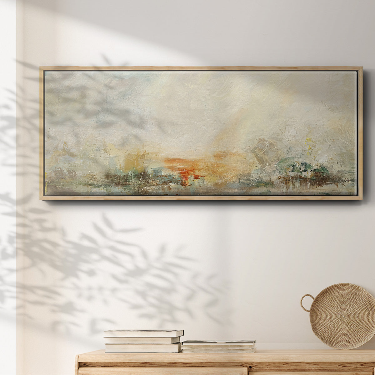 Old Masters World - Floater Framed Canvas Print
