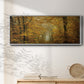 Soon Fall Leaves - Floater Framed Canvas Print