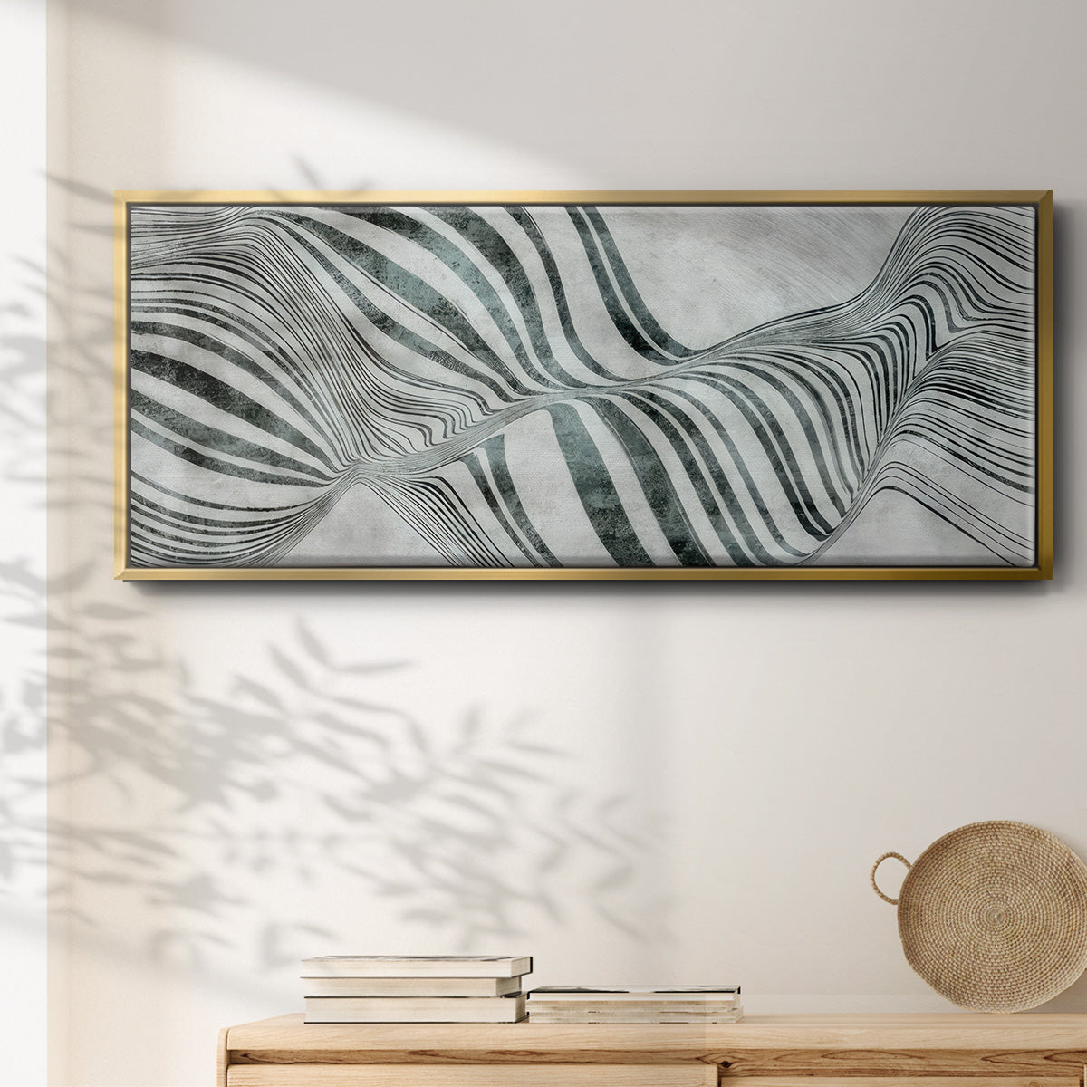 Forme de Bulle - Floater Framed Canvas Print