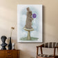 Rabbit and Agapanthus - Canvas Art Print