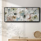 Evening Garden - Floater Framed Canvas Print