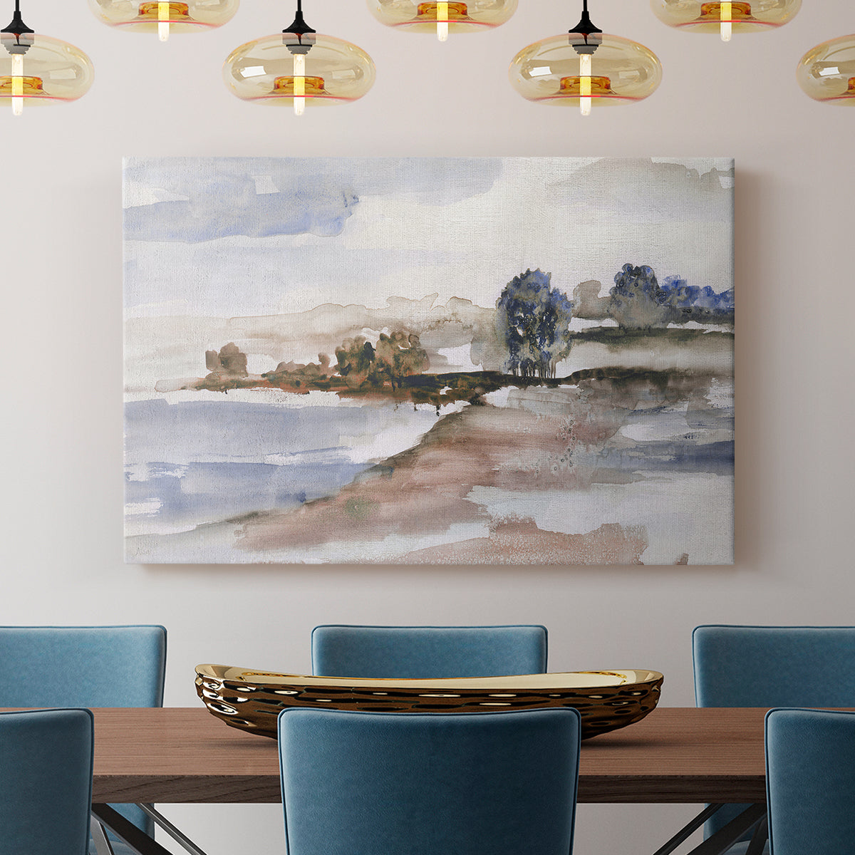 Mountain Cove - Canvas Art Print