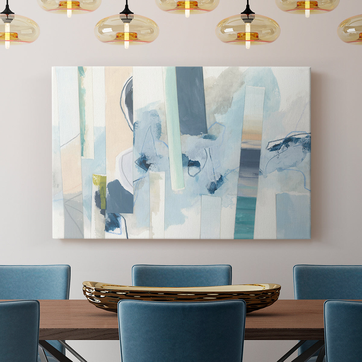Liquid Strata II - Canvas Art Print