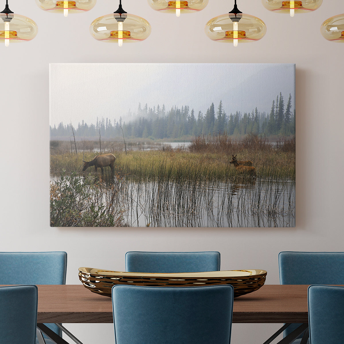 Out with the Twins - Canvas Art Print