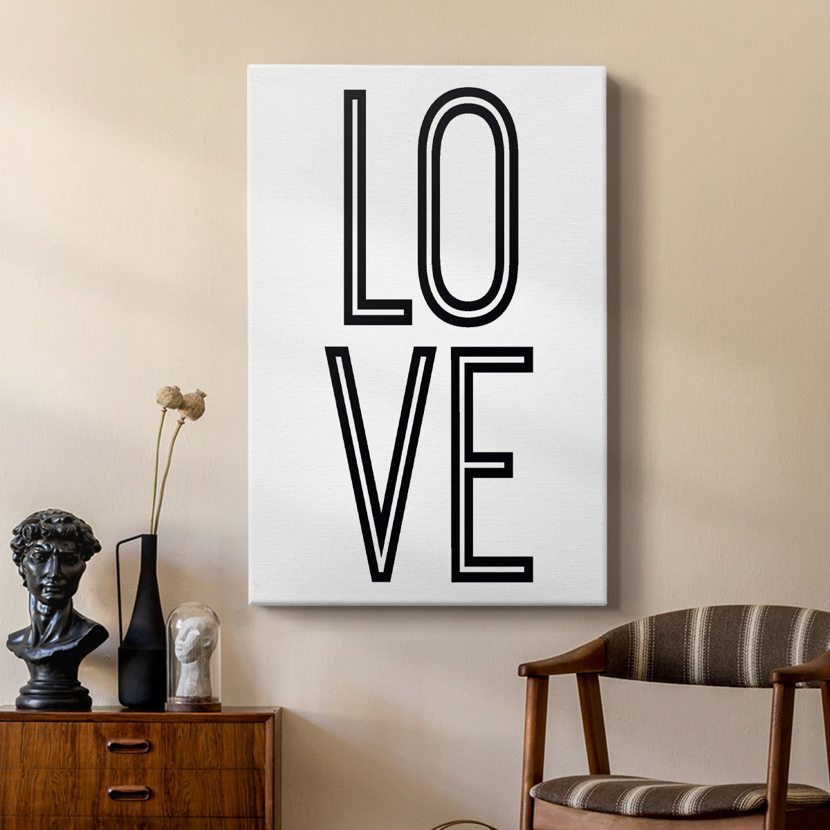 Bold Love II - Canvas Art Print