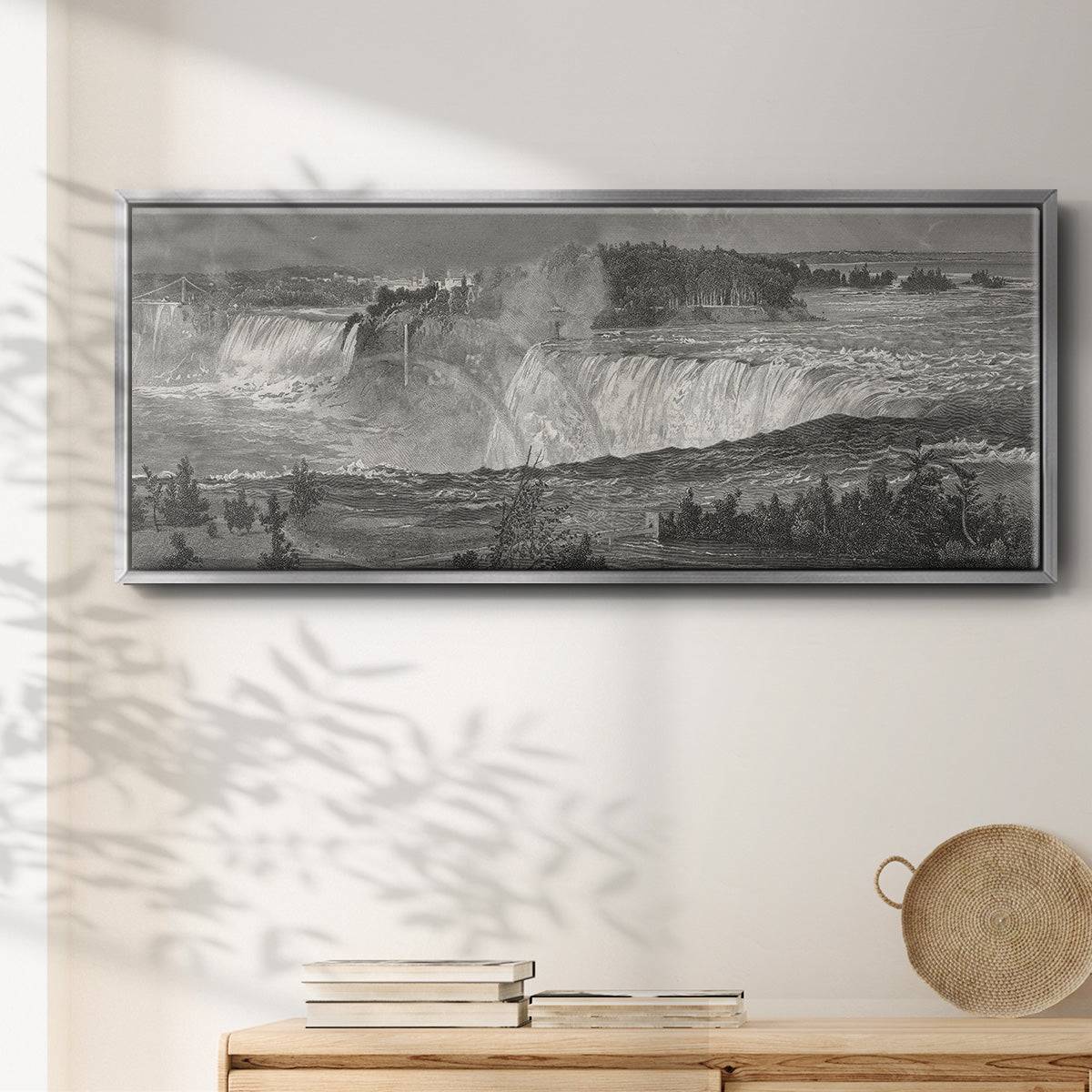 Niagara - Floater Framed Canvas Print