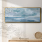 Calm Seascape II - Floater Framed Canvas Print