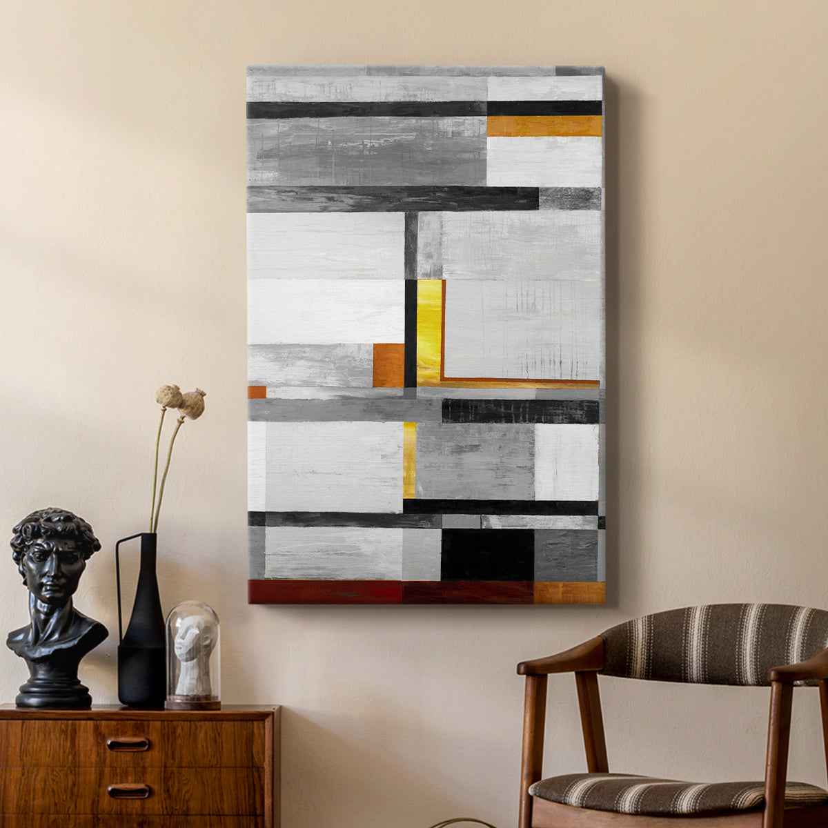 Retro Spectrum V7 - Canvas Art Print