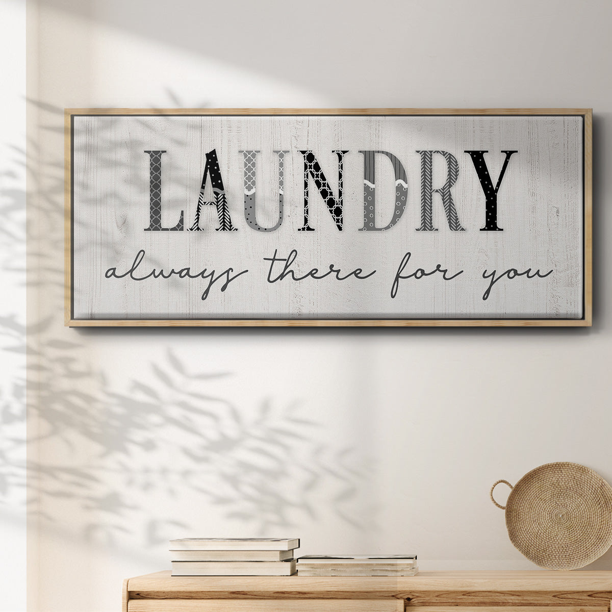Always There - Floater Framed Canvas Print