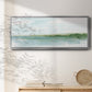 Green Ribbon Coast I - Floater Framed Canvas Print