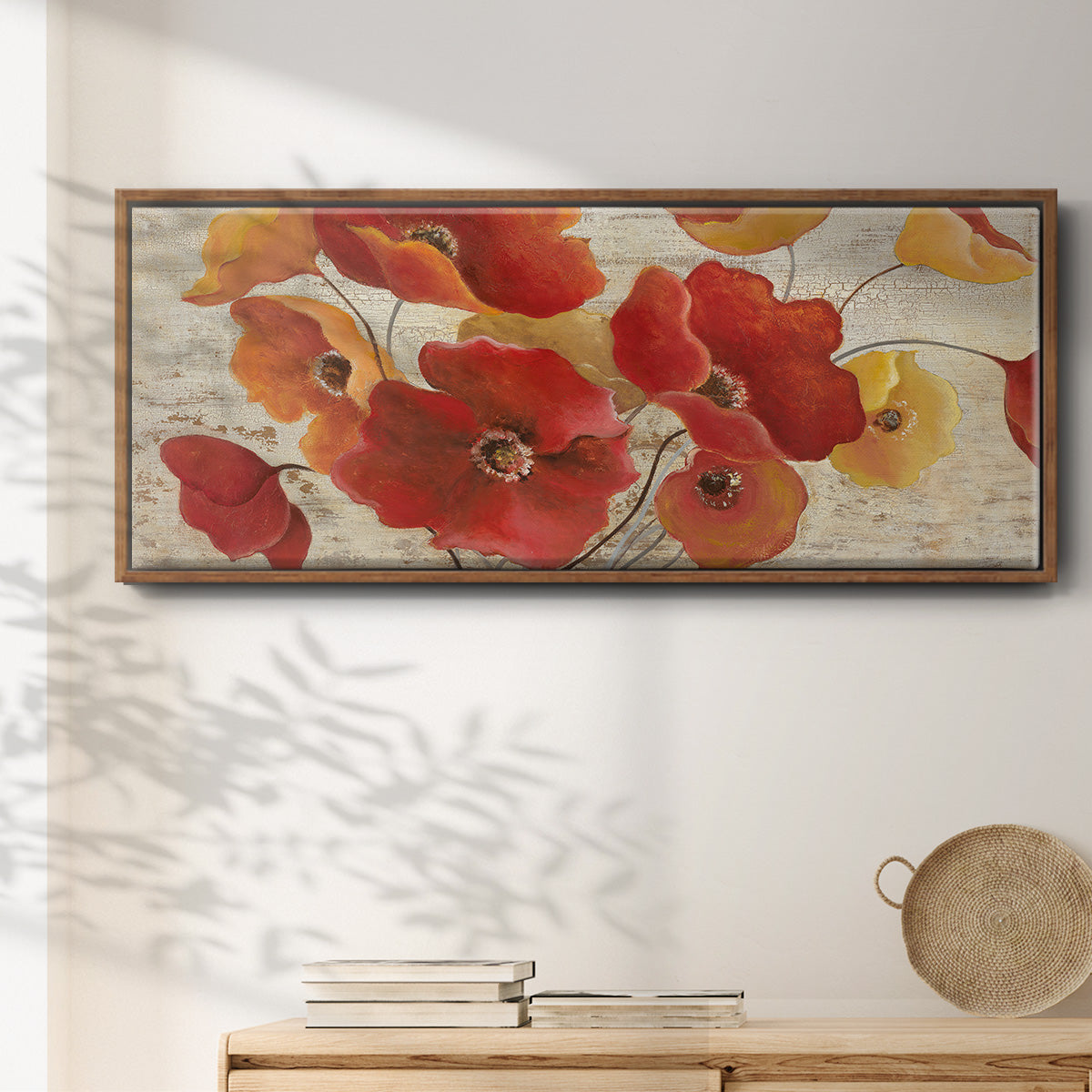 Flanders Fields - Floater Framed Canvas Print