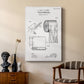 Toilet Paper Patent I - Canvas Art Print