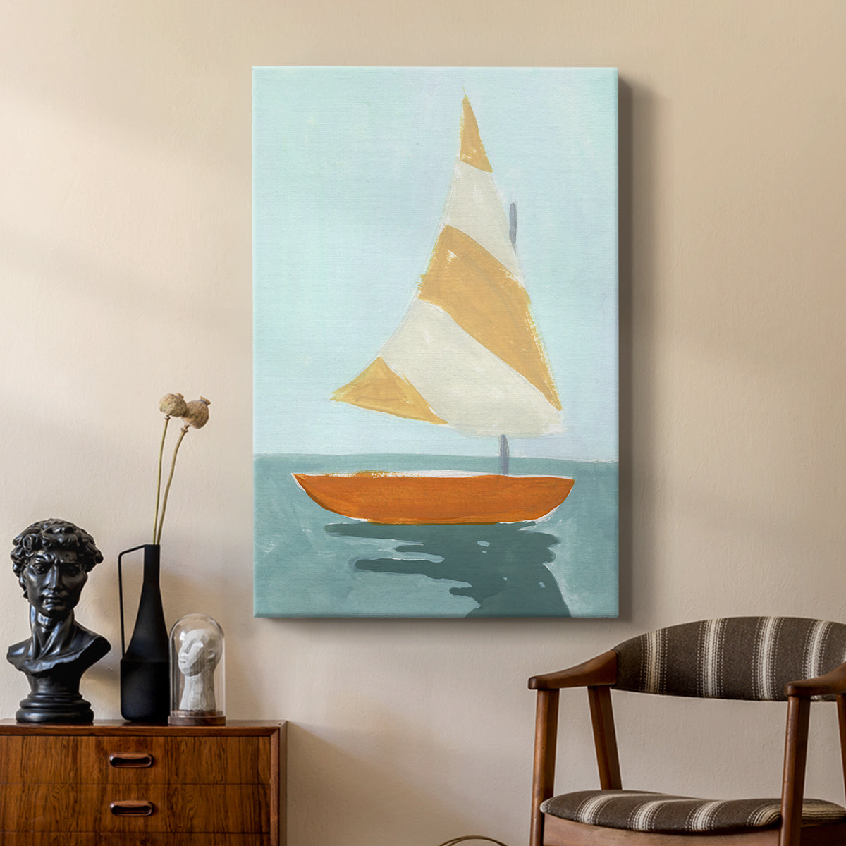 Small Sail I - Canvas Art Print