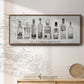 5 O'Clock Somewhere - Floater Framed Canvas Print