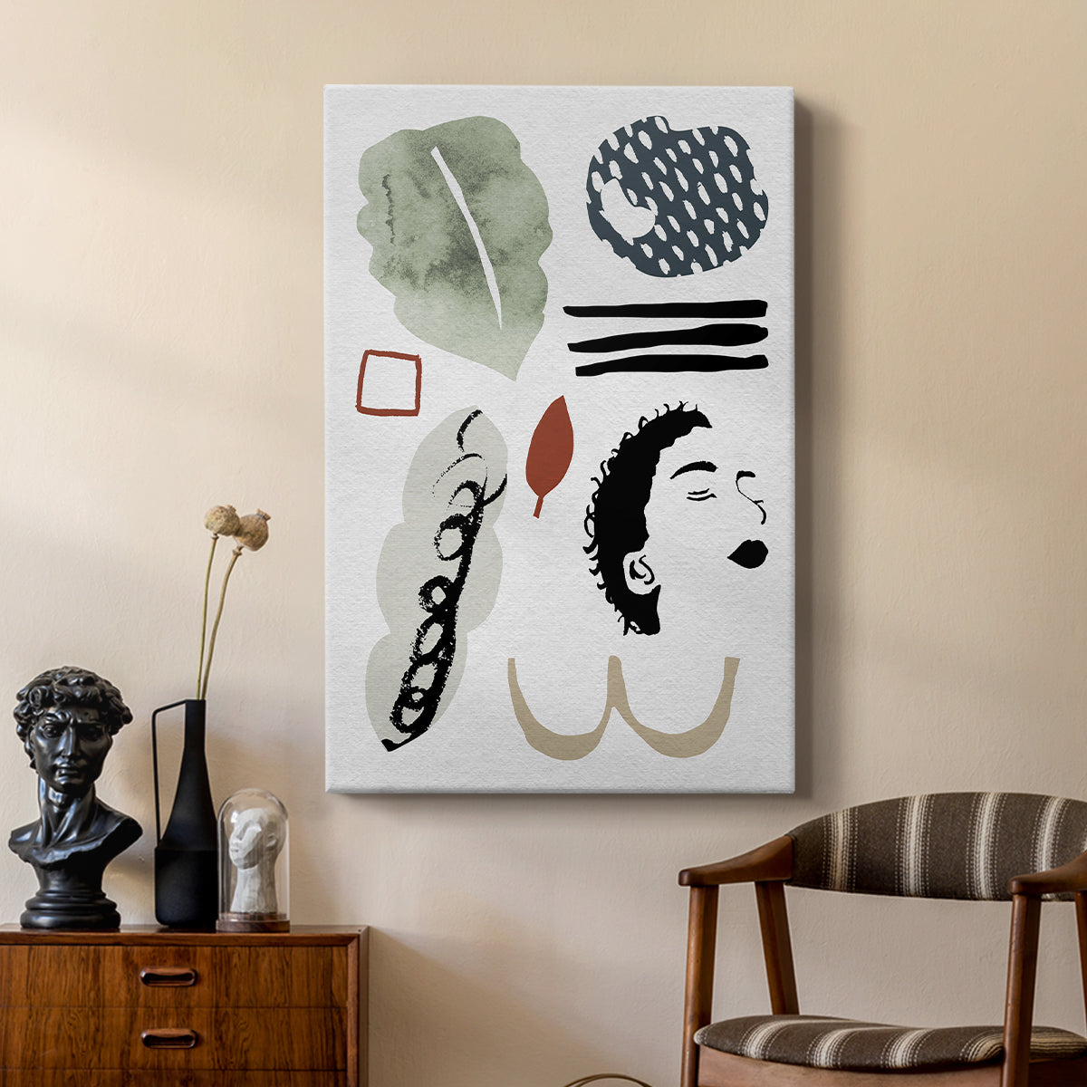Collected Mindfulness III - Canvas Art Print
