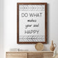 Your Soul Happy - Premium Canvas Framed in Barnwood - Ready to Hang