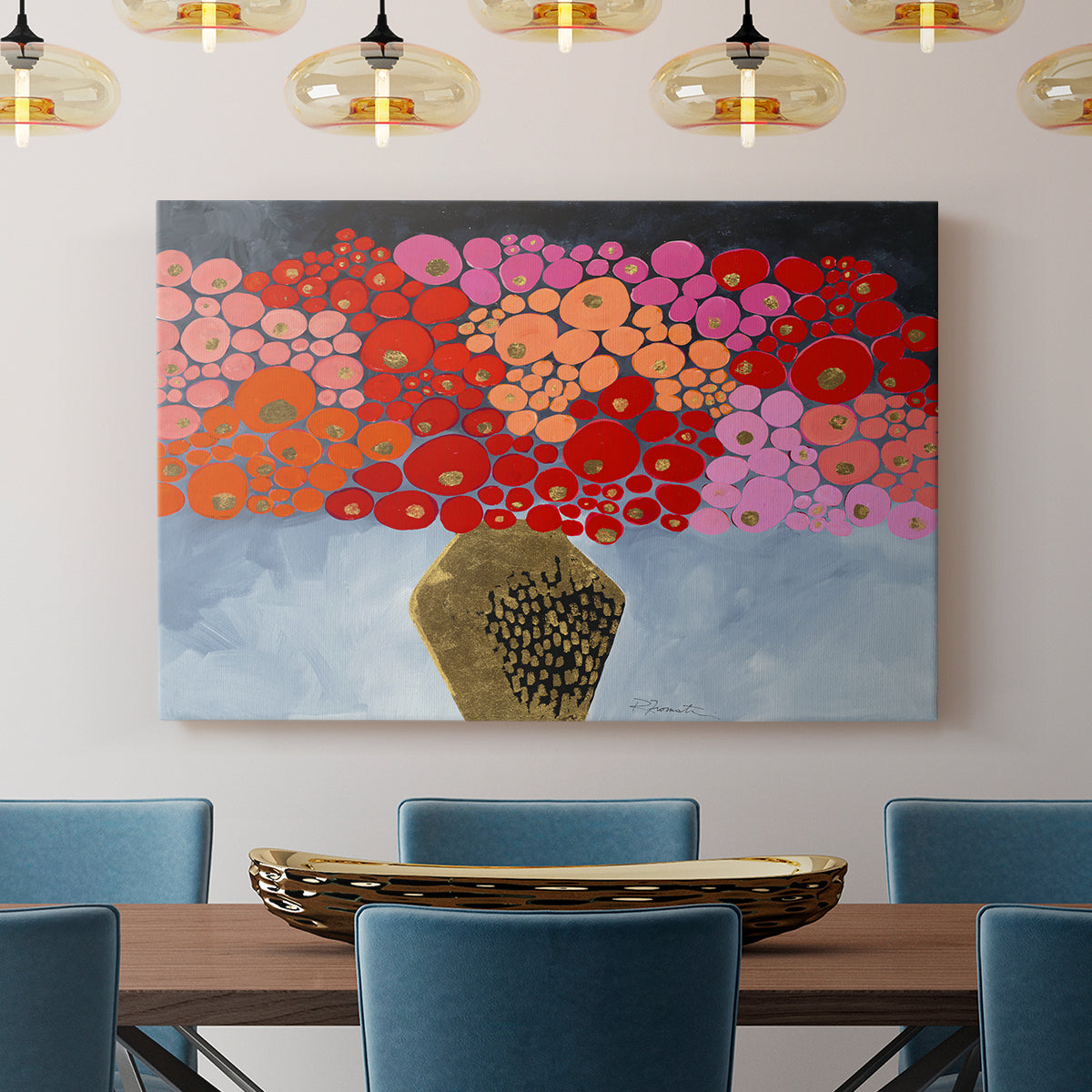 Red Poppies II - Canvas Art Print
