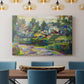 White Barn - Canvas Art Print