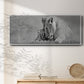 Lioness Love - Floater Framed Canvas Print