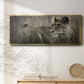 Tall Grass Alpha - Floater Framed Canvas Print