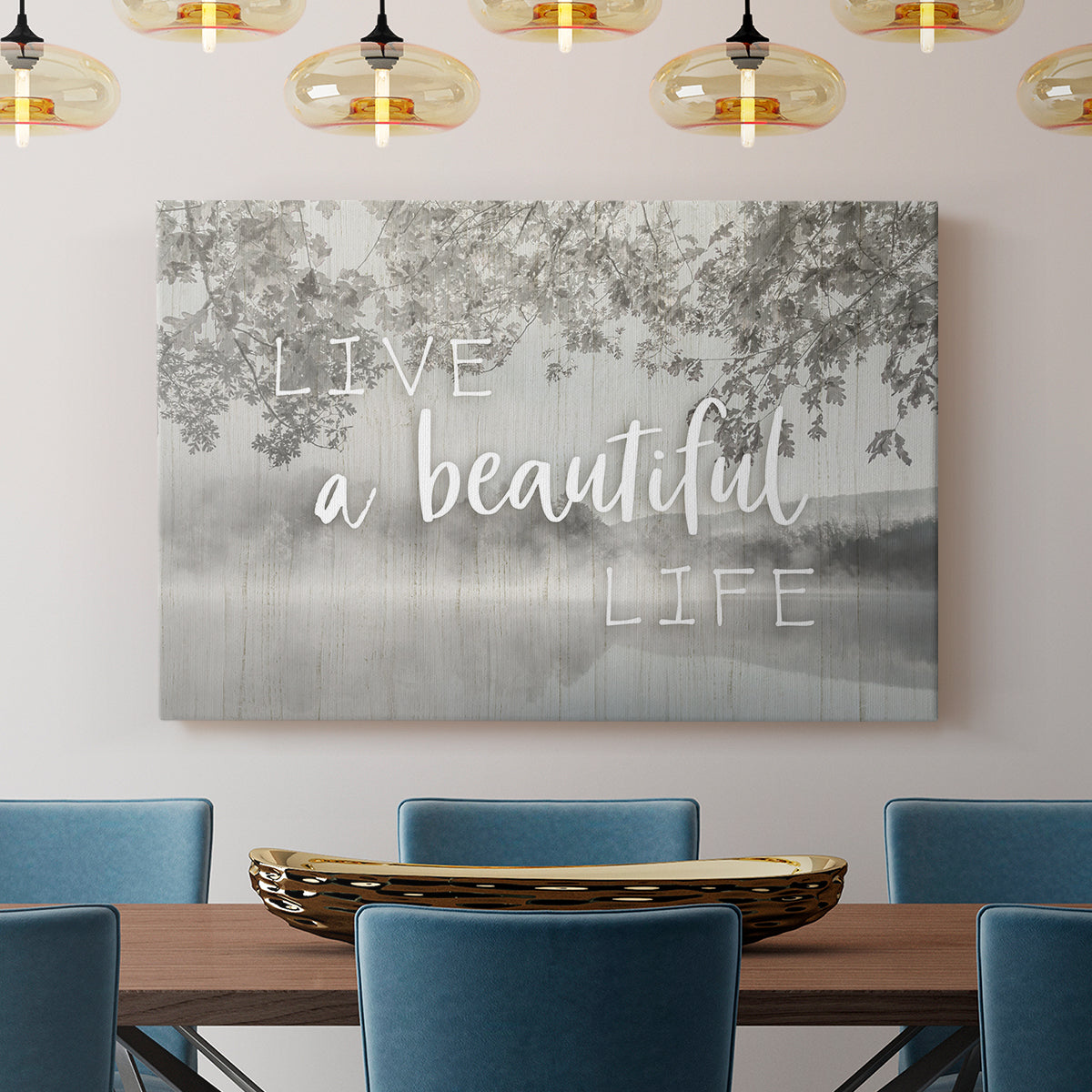 Live a Beautiful Life - Canvas Art Print