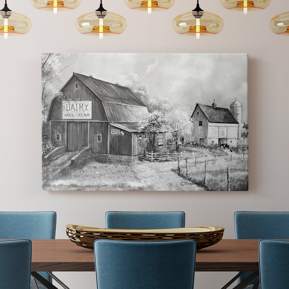 Day at the Farm - Canvas Art Print