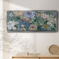 Garden Harmony - Floater Framed Canvas Print