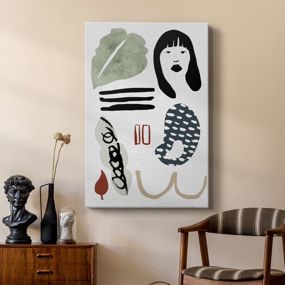 Collected Mindfulness II - Canvas Art Print