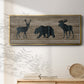 Woodland Trio - Floater Framed Canvas Print