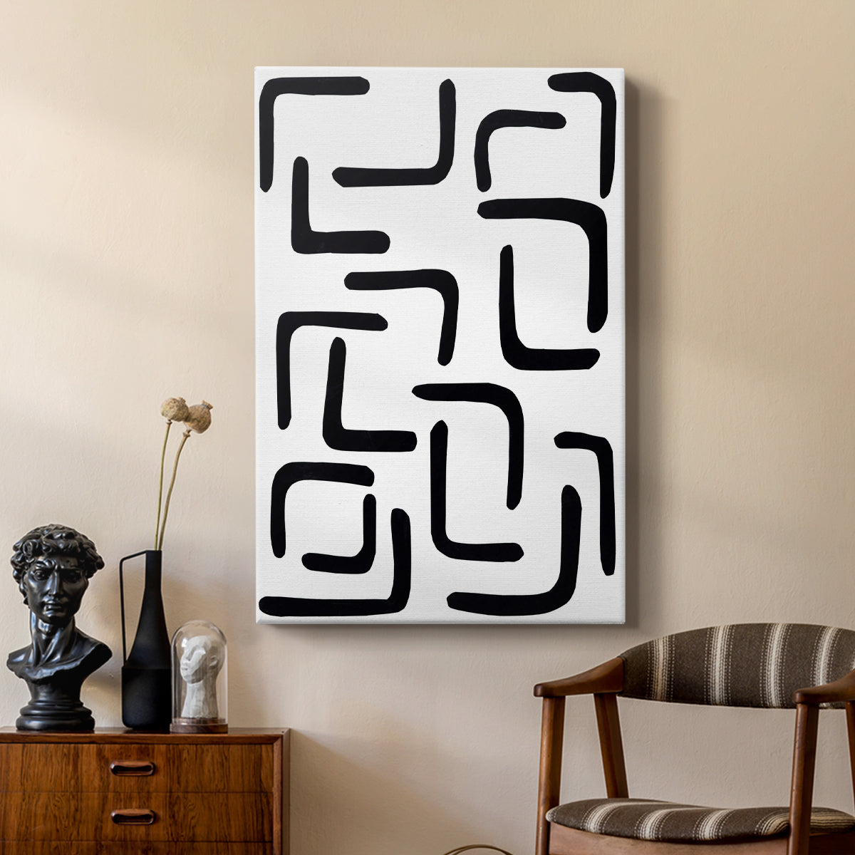 Shuffle III - Canvas Art Print